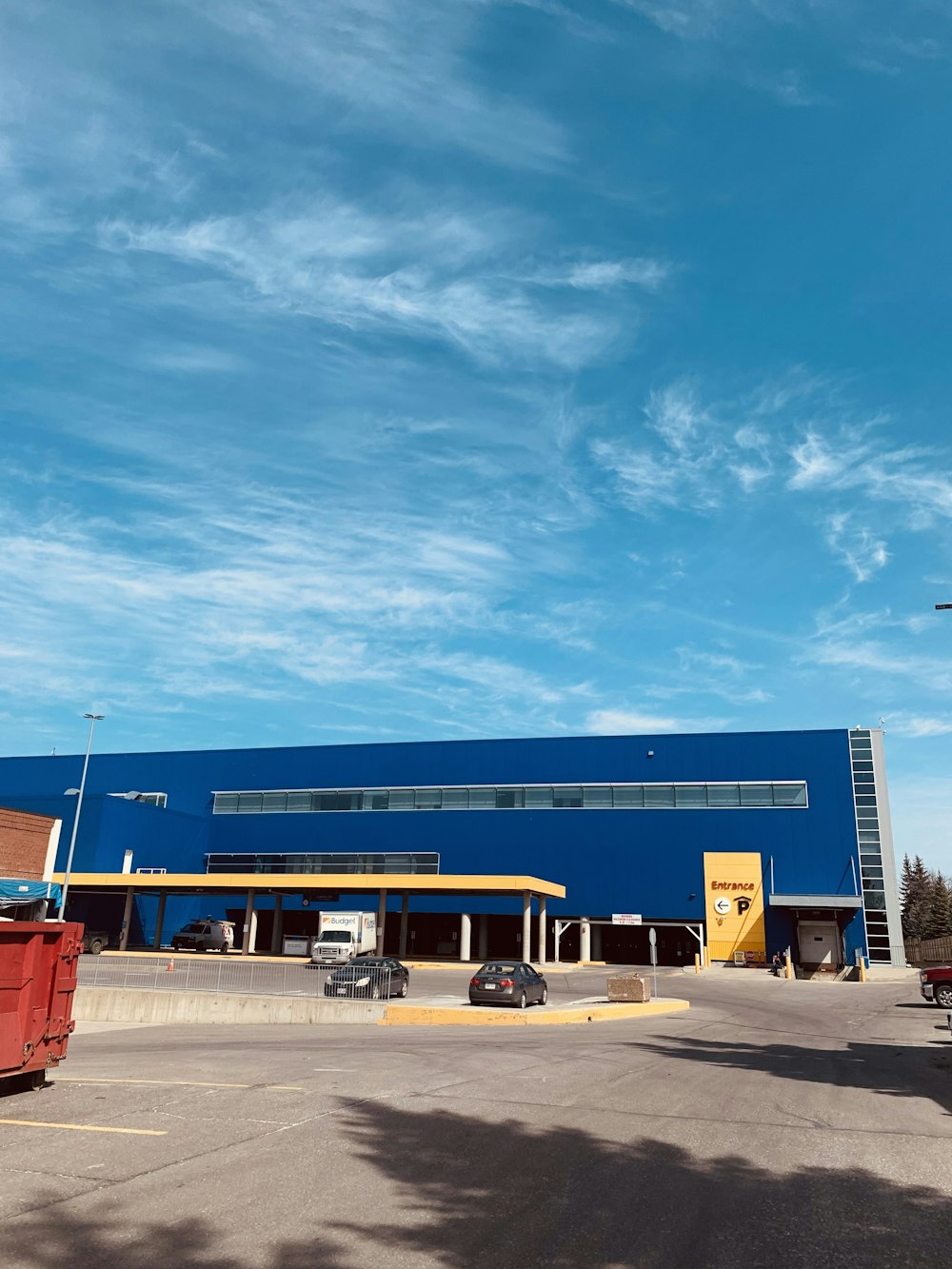 blue and white building under blue sky during daytime