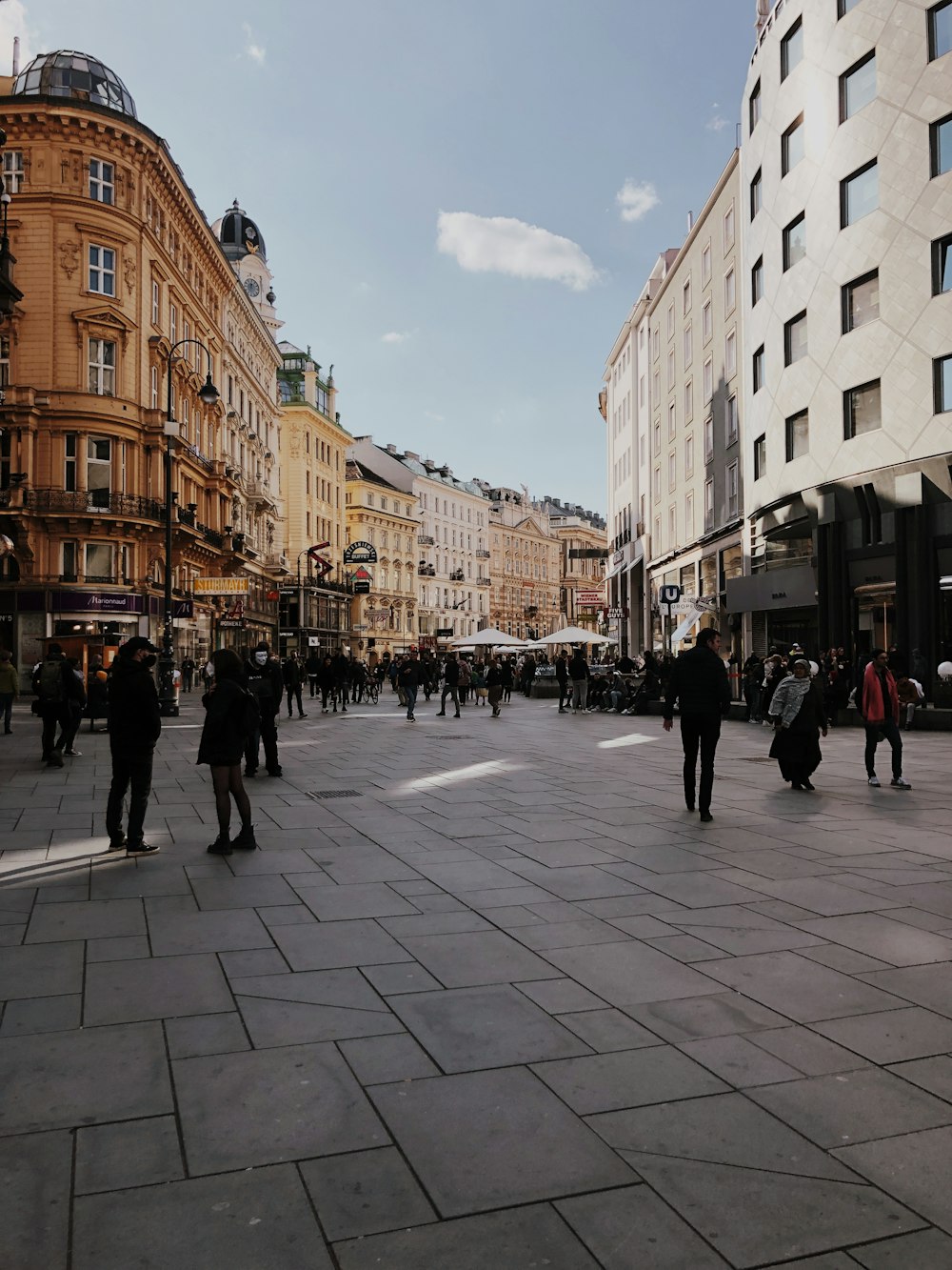 people walking on street during daytime