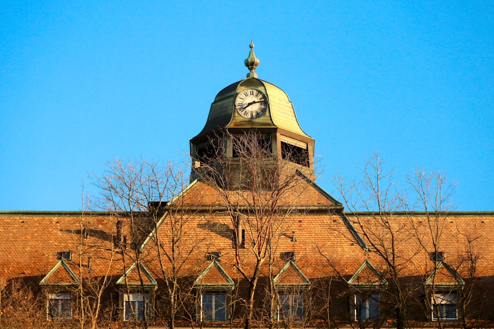 brown concrete building under blue sky during daytime