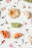 Flat lay of custom baby shower cookies surrounded by pastel ribbons and fresh florals.
