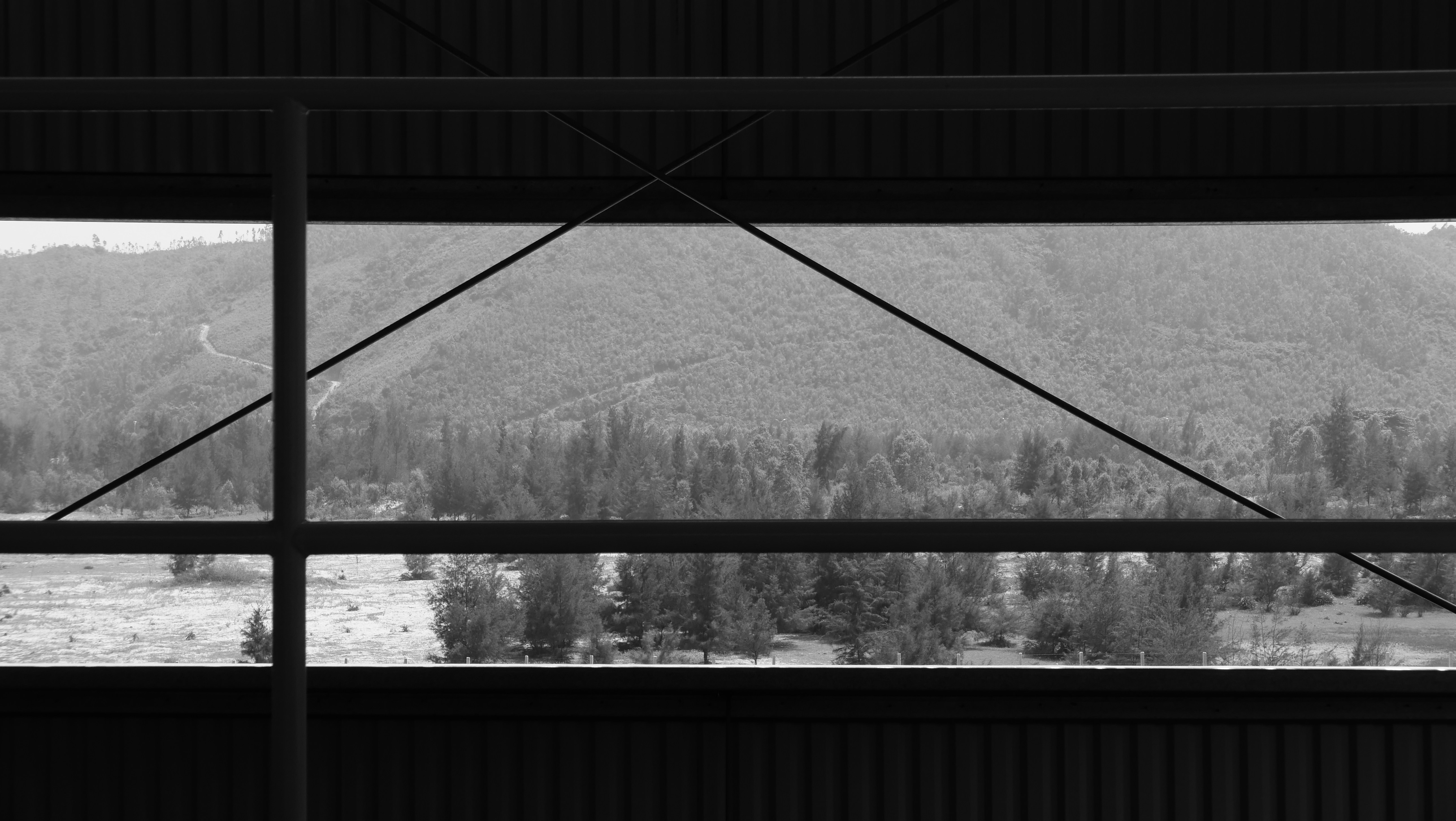 Grayscale photo of a window photo – Free Grey Image on Unsplash