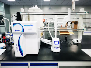 a lab with a lot of equipment in it