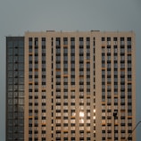 brown and white concrete building