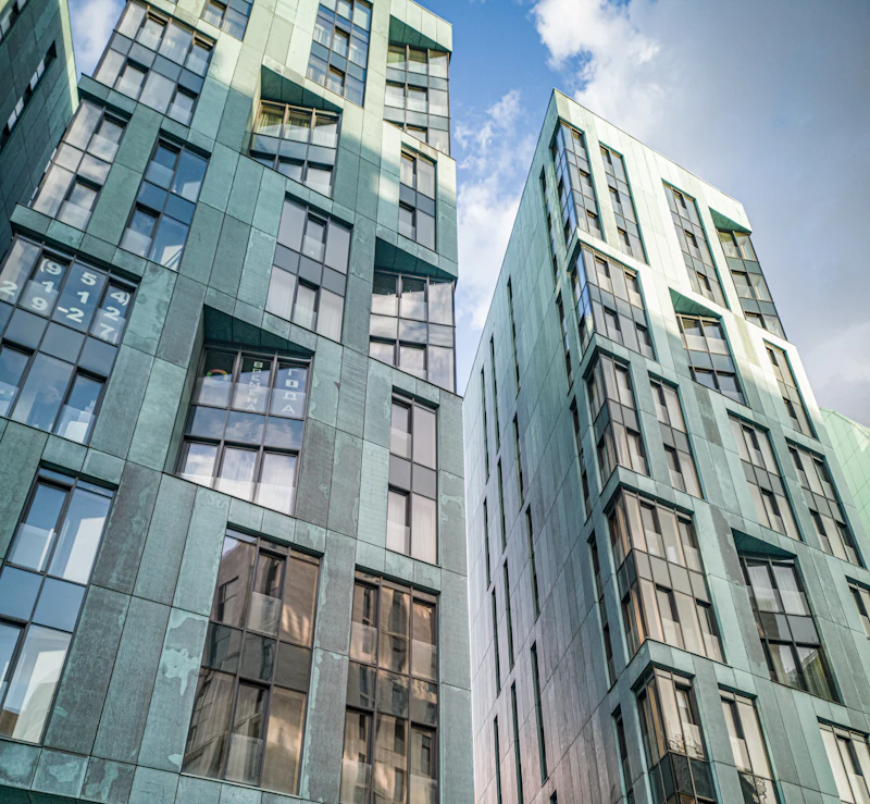 Modern Apartment Building