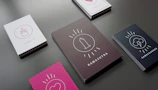 Close-up of printable game cards with colorful emojis and playful fonts
