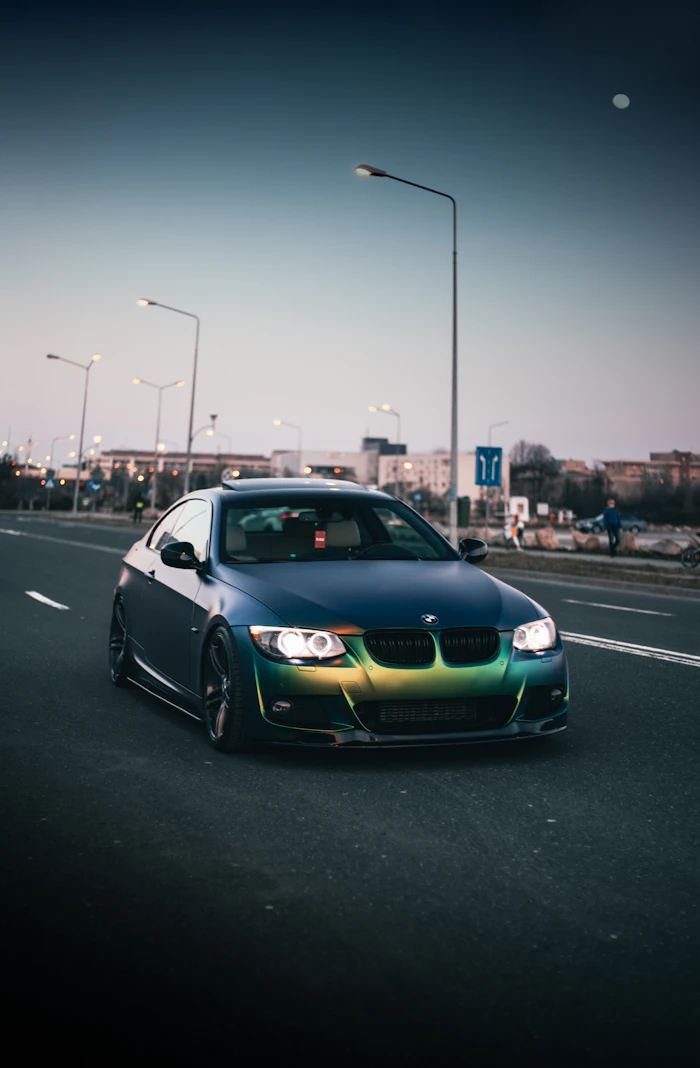 Black BMW M3