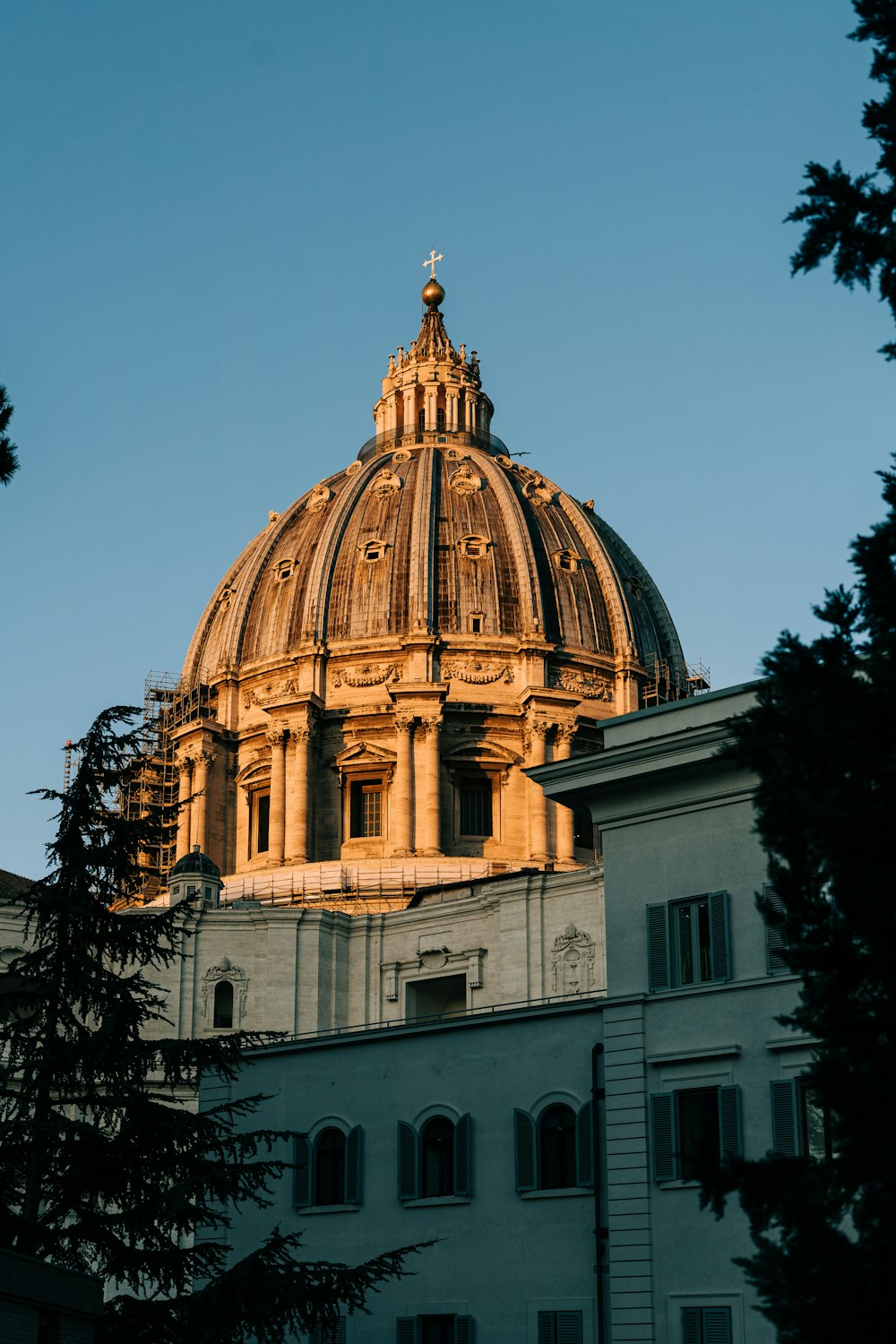 white concrete dome building under blue sky during daytime