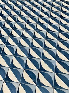 Blue Mosaic Tiles