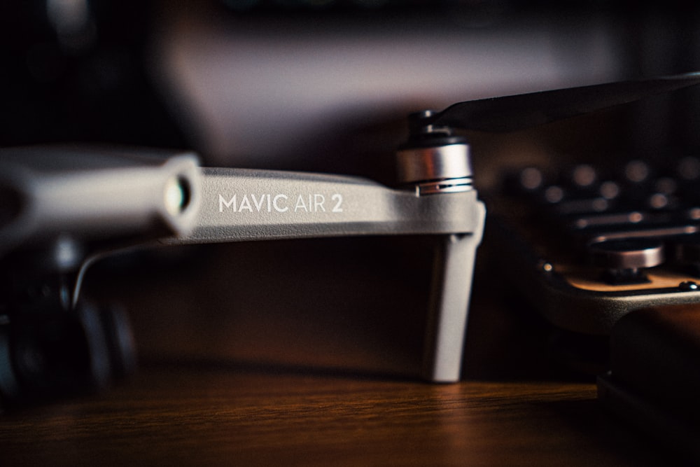 a close up of a typewriter on a table