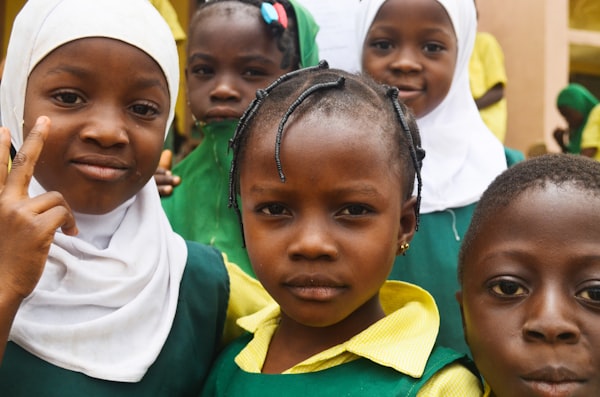 Children engaged in learning at an AfriChild Centre programme in Uganda