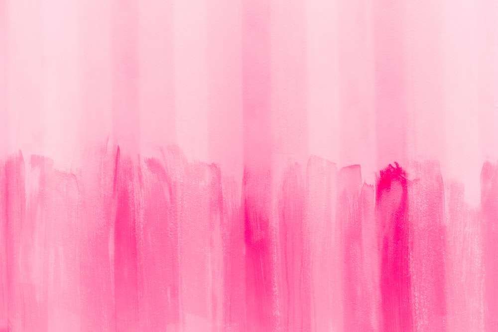 pintura abstrata rosa e roxa