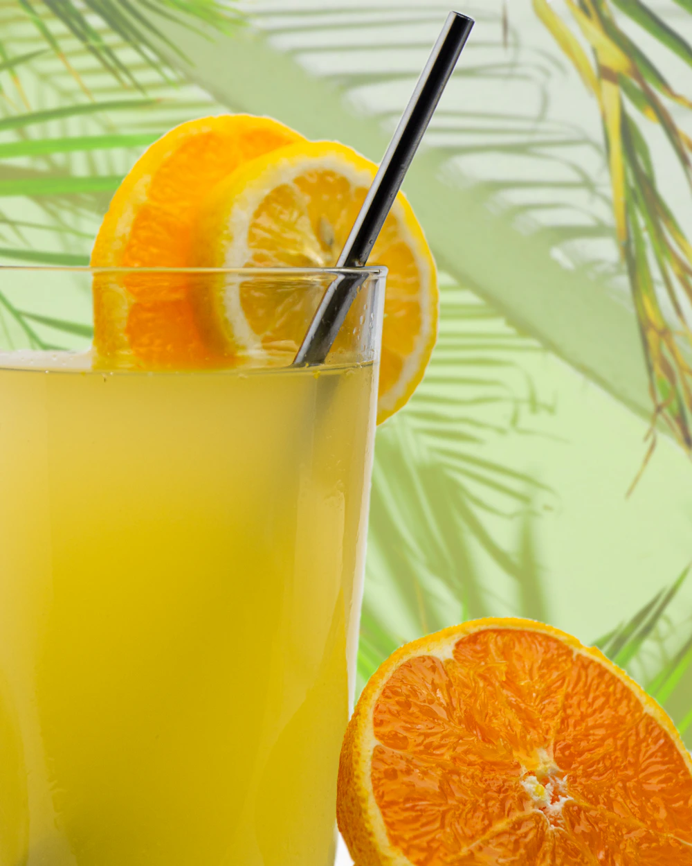 Fresh pressed citrus juice