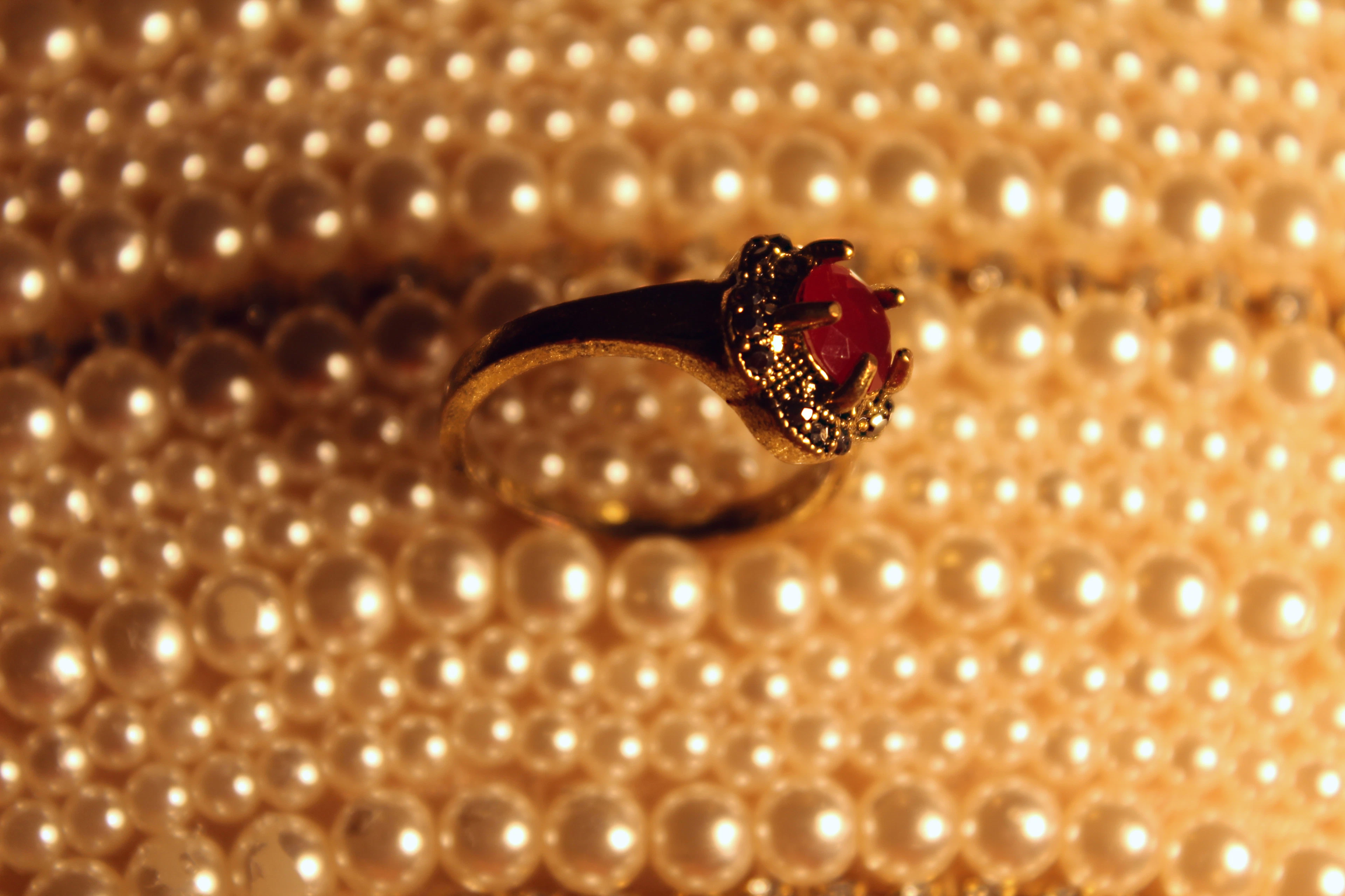 Abharanam jewellery worn by a customer