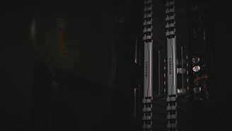 Stack of memory modules showcasing sleek design and robust build quality.