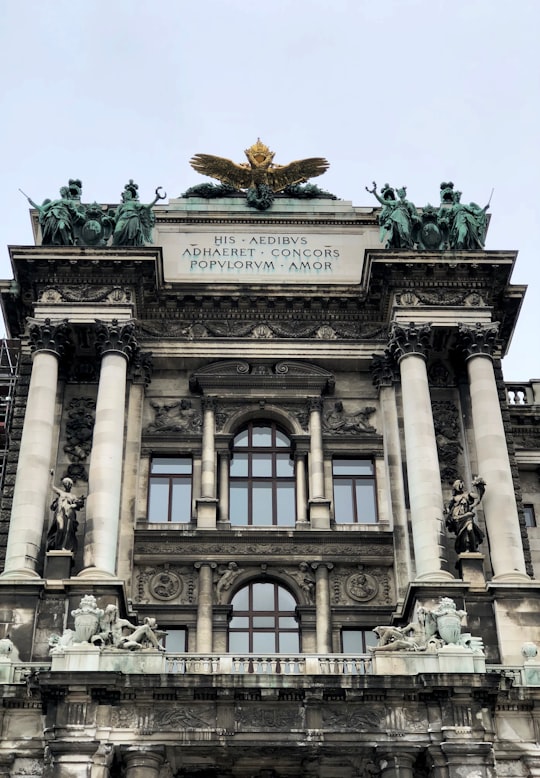 beige concrete building during daytime in Hofburg Imperial Palace Austria