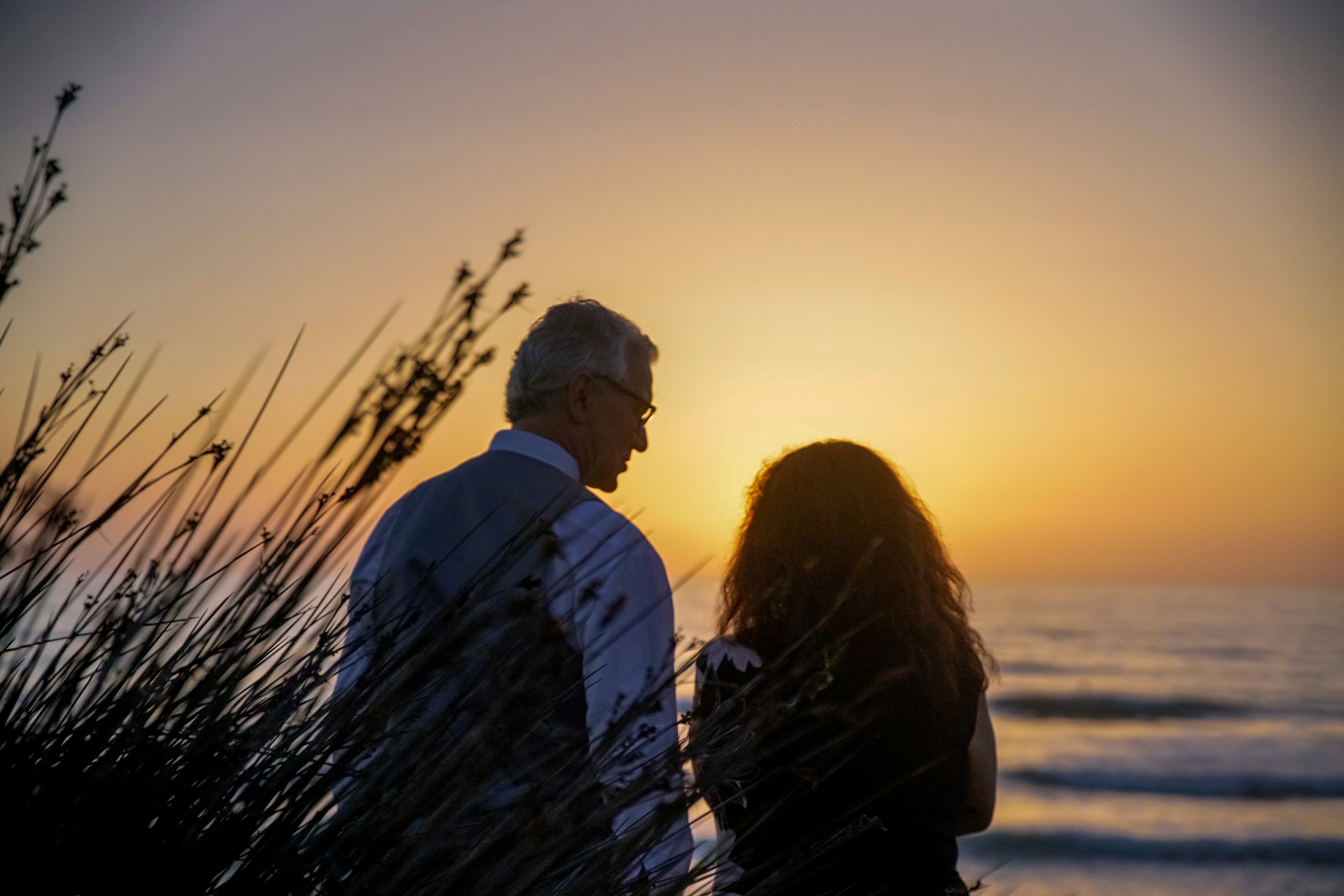 Couple at sunset
