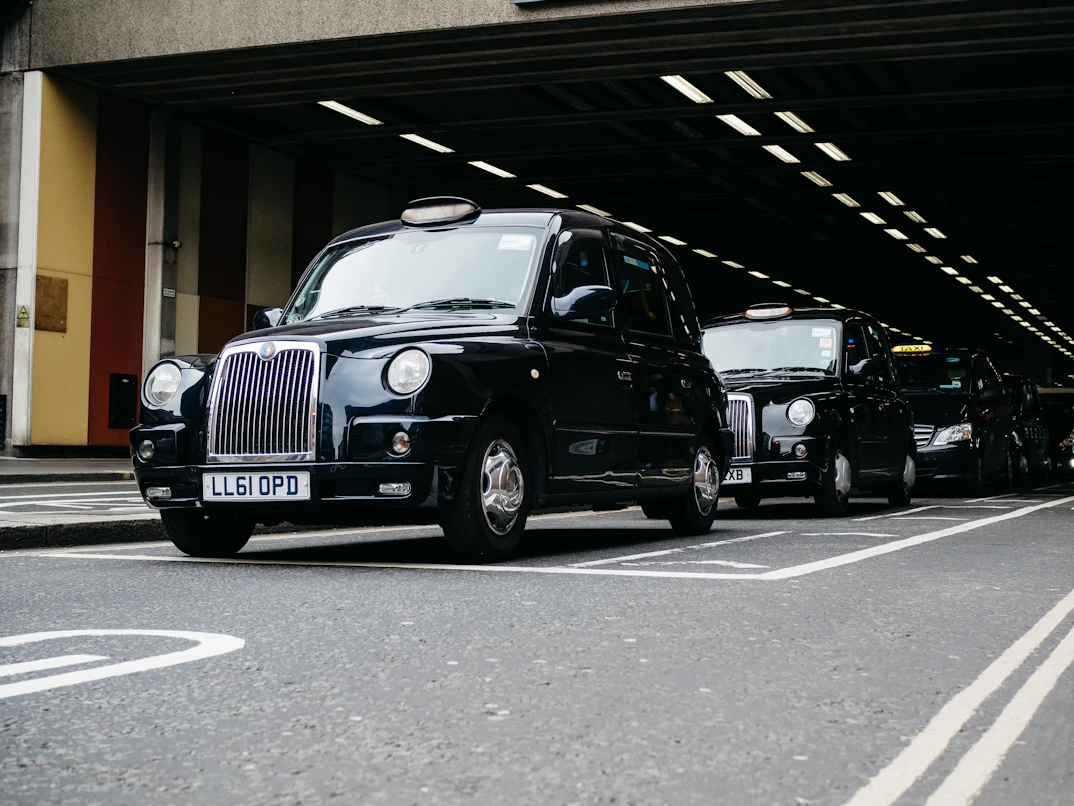 Black cab taxi