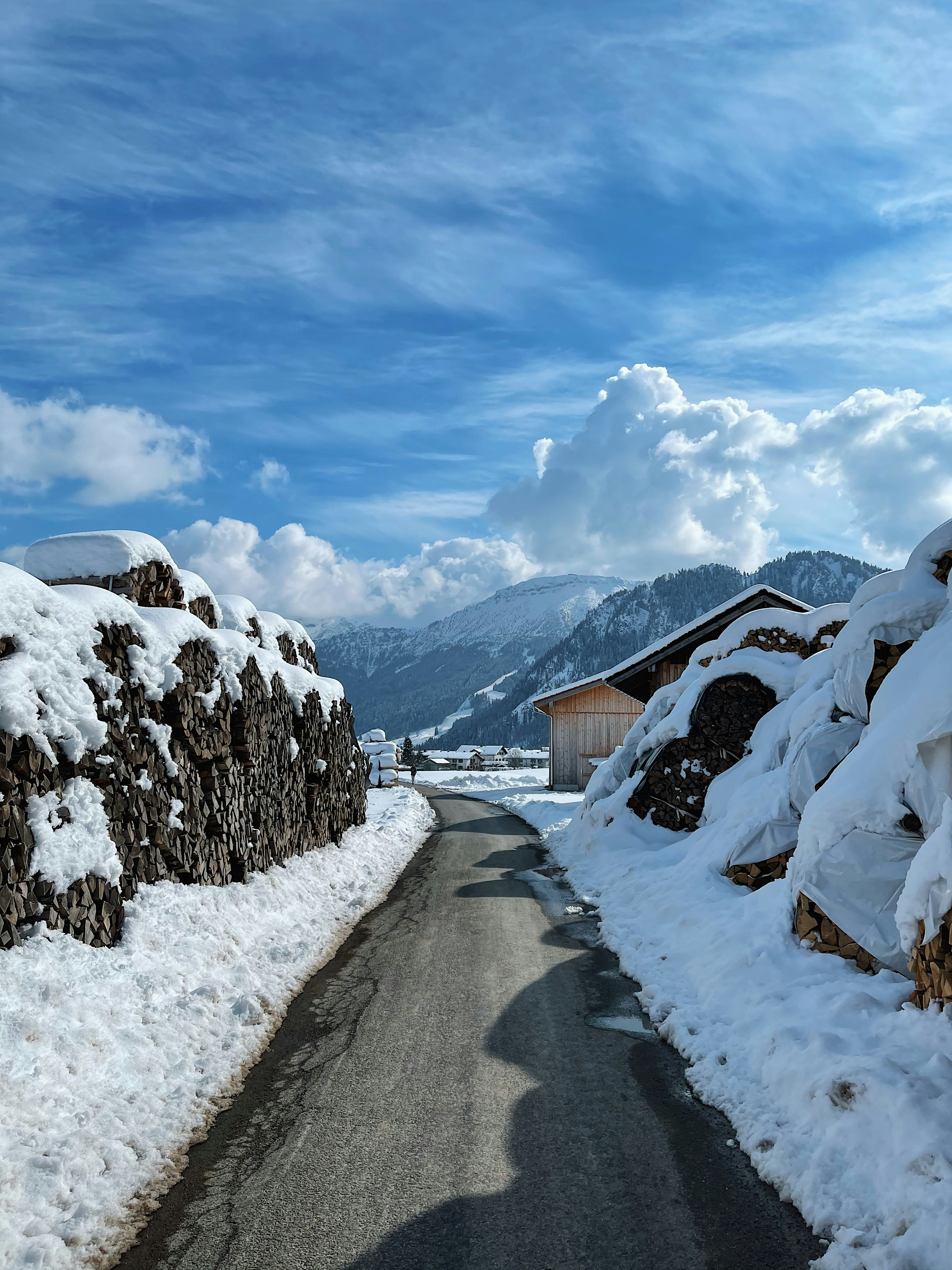 snow covered mountain under blue sky during daytime