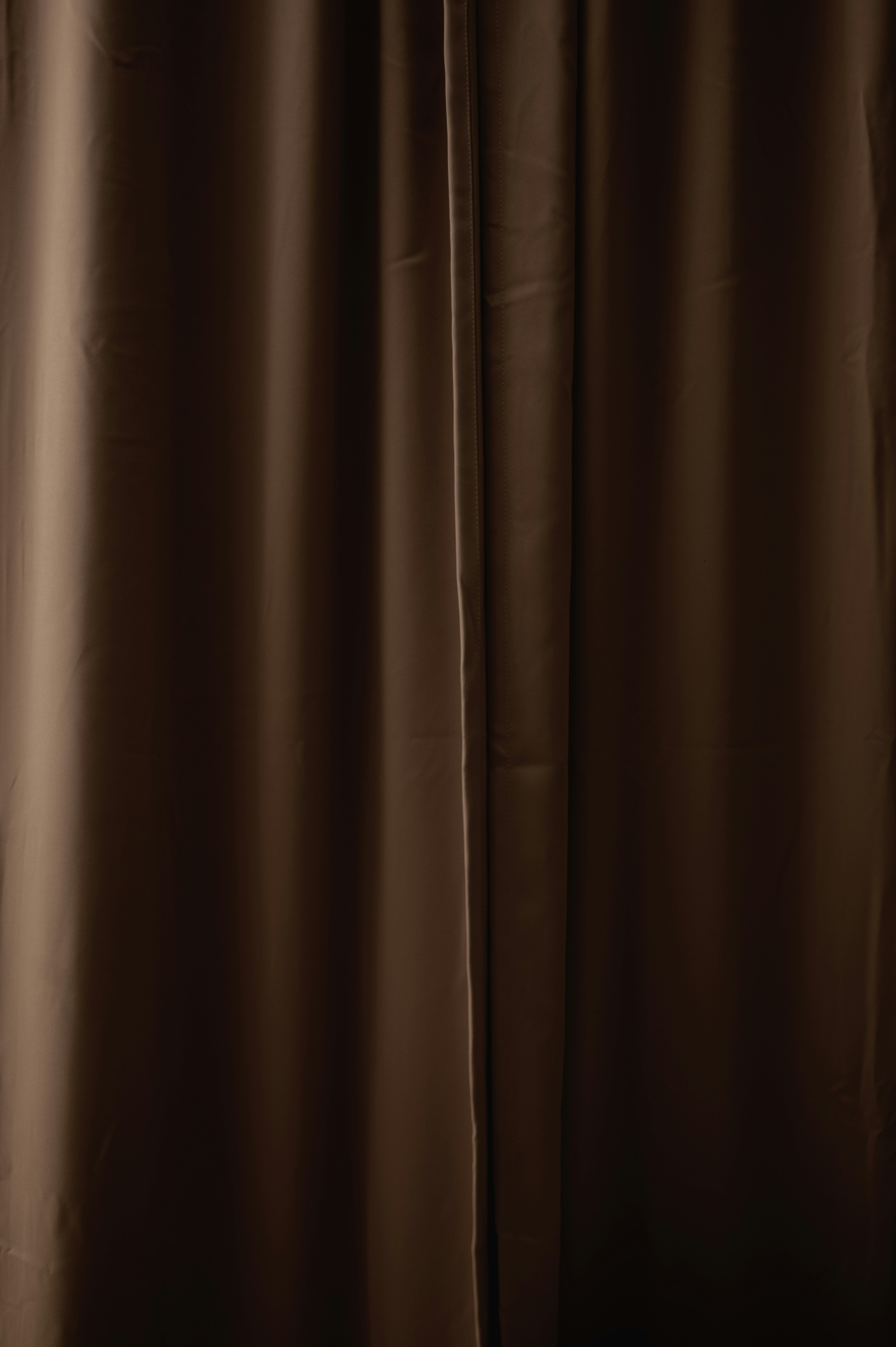 gray curtain in close up image
