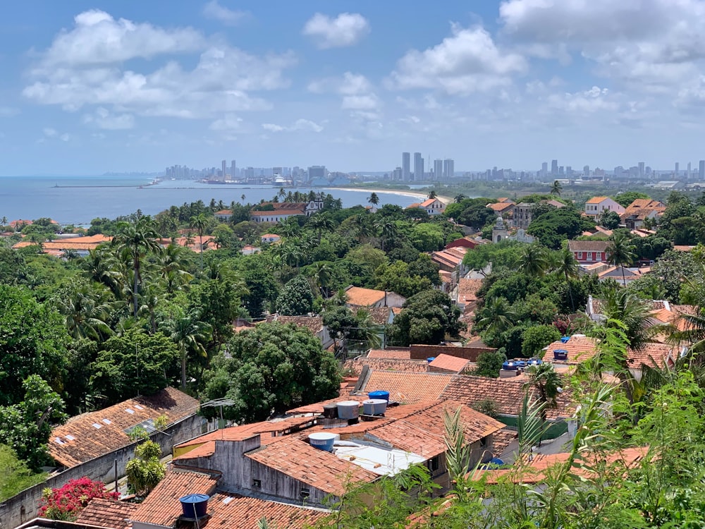 aerial view of city buildings during daytime