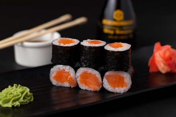 Nigiri de salmón