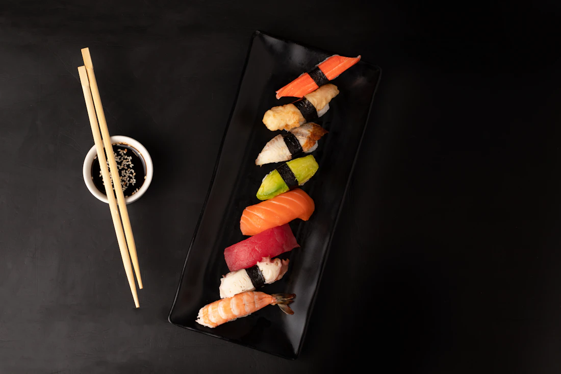 The omakase counter