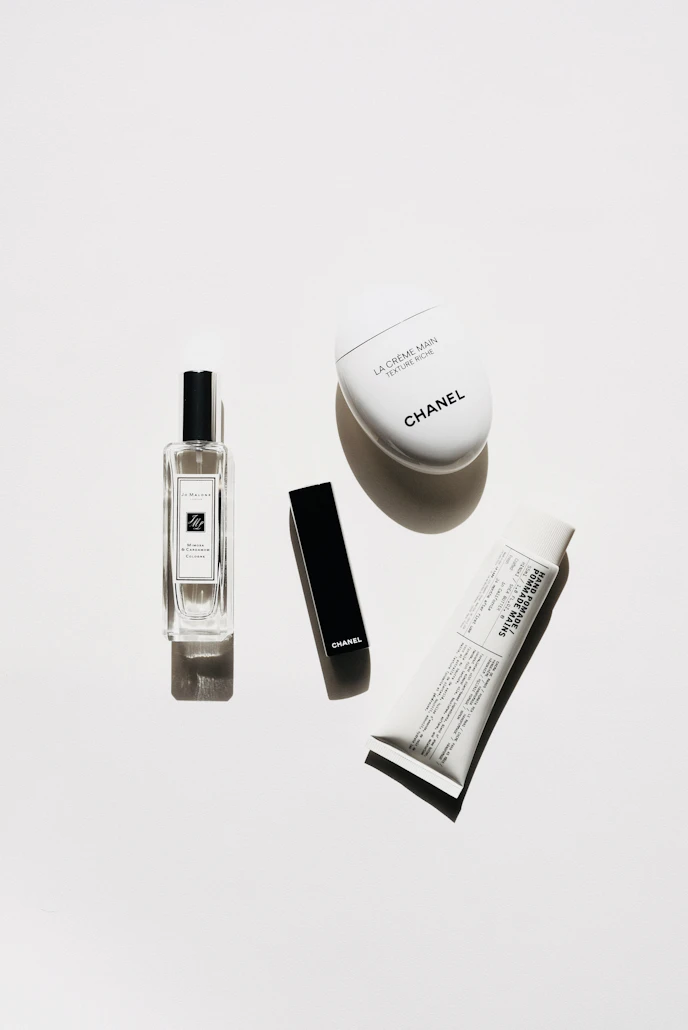 Beauty flatlay