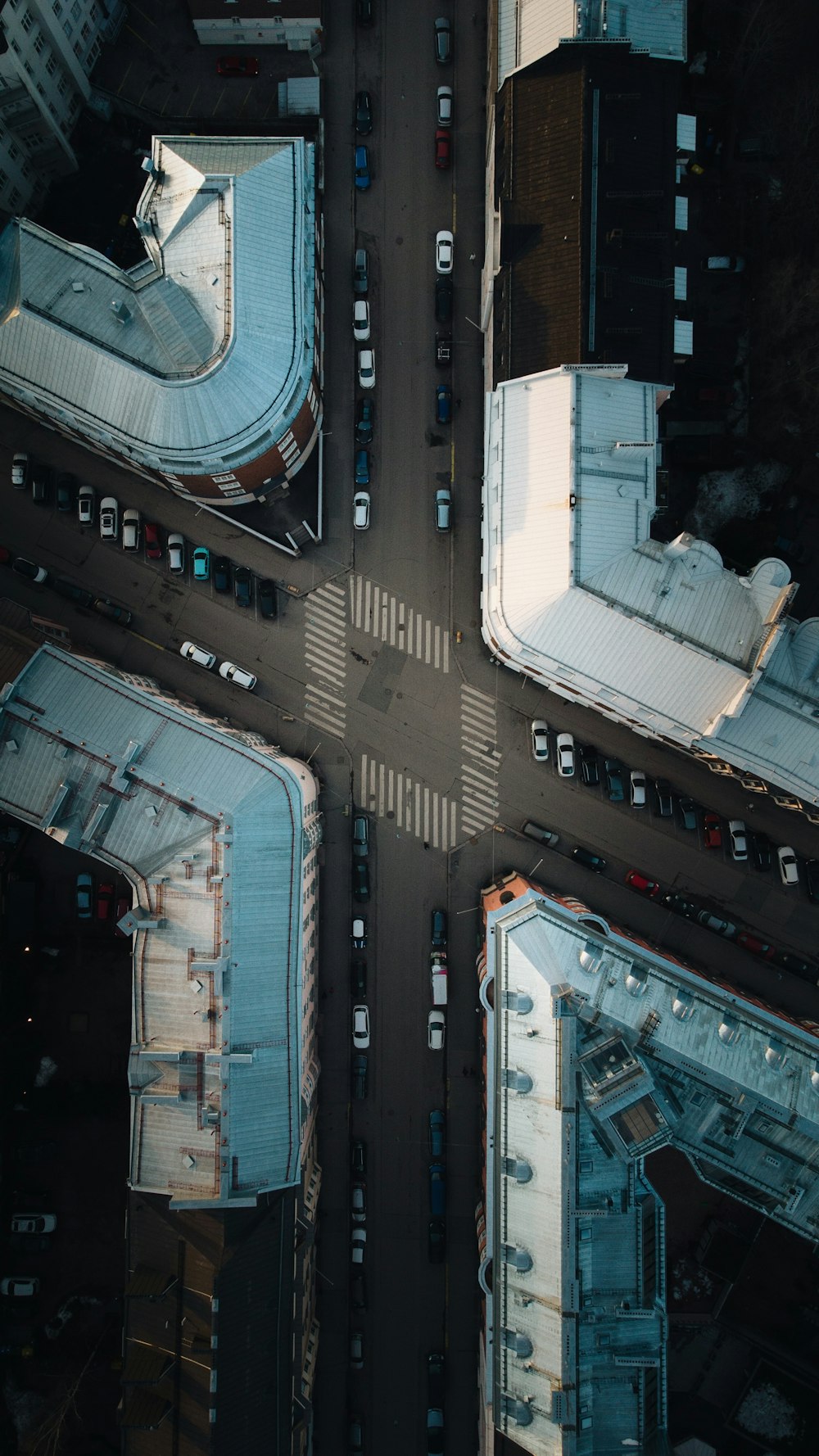 aerial view of city buildings during daytime