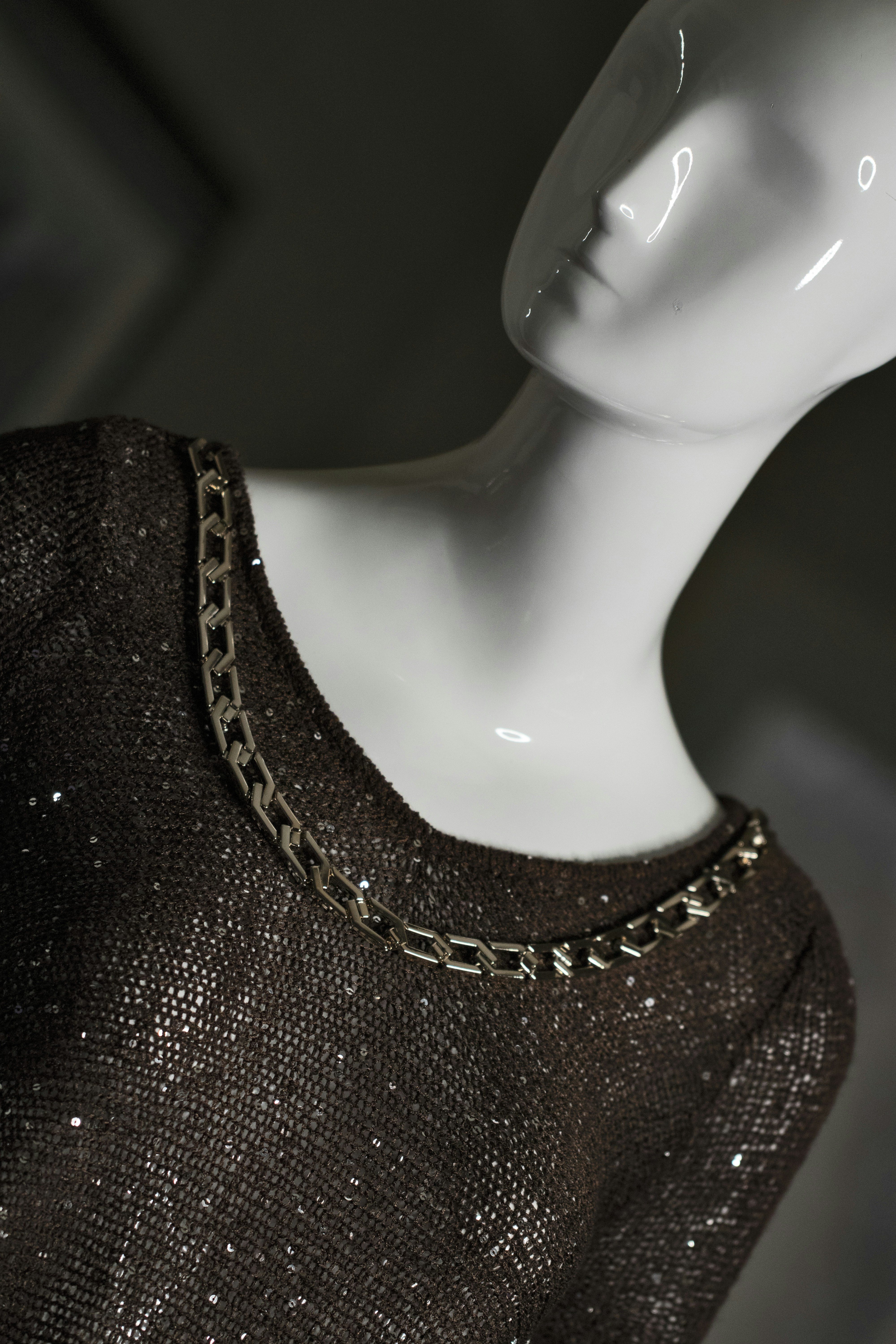 black and gold beaded necklace