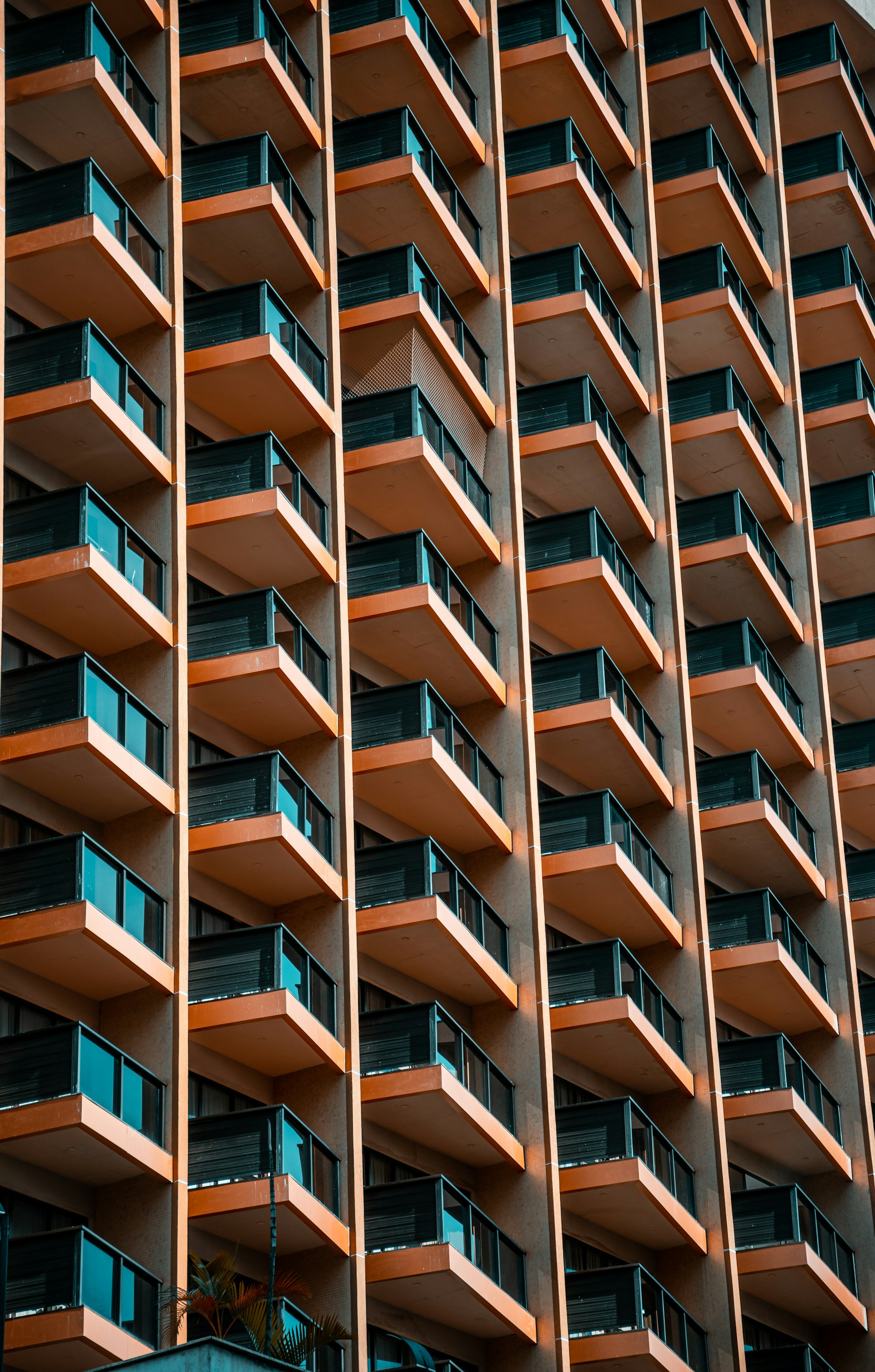 brown and white concrete building