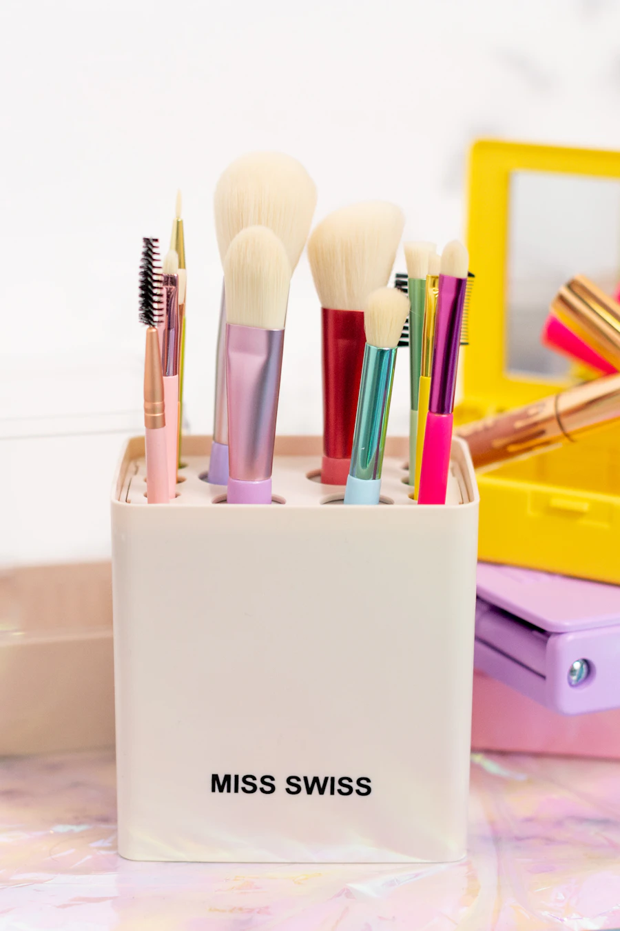 Makeup organizer carousel