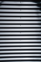 black and white striped wall