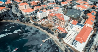 aerial view of city buildings during daytime