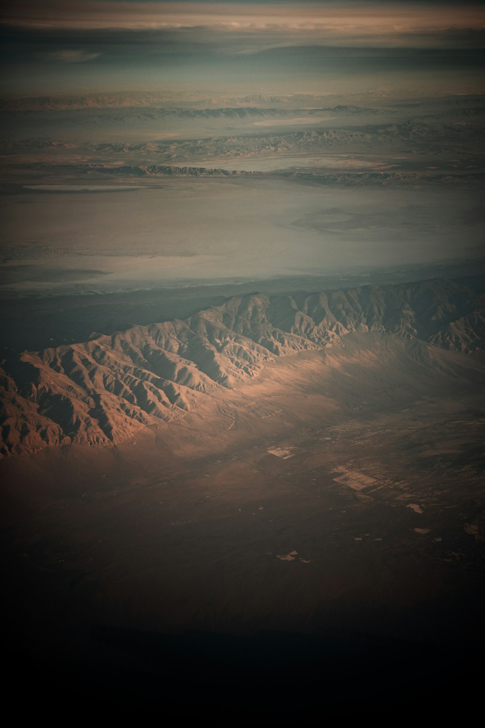 aerial view of mountains during daytime