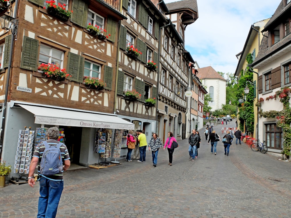 people walking on street during daytime