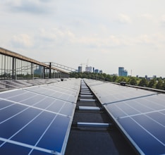 black and white solar panels