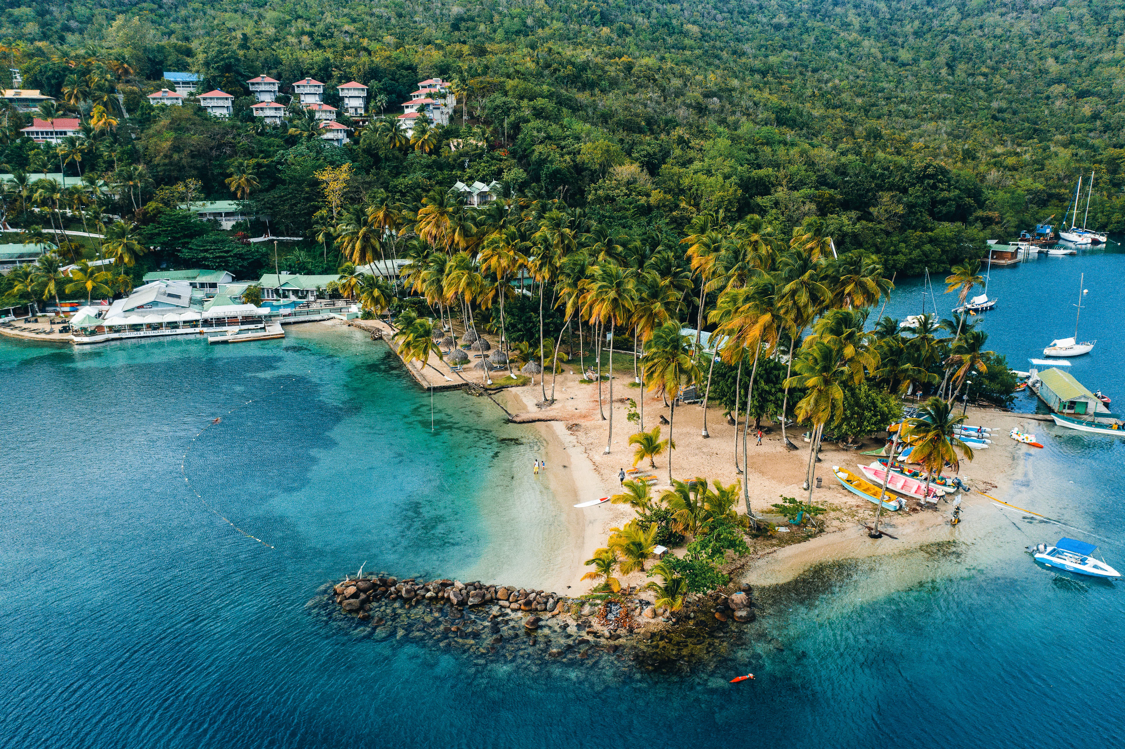 Saint Lucia landscape