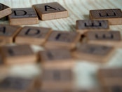 brown and black wooden blocks