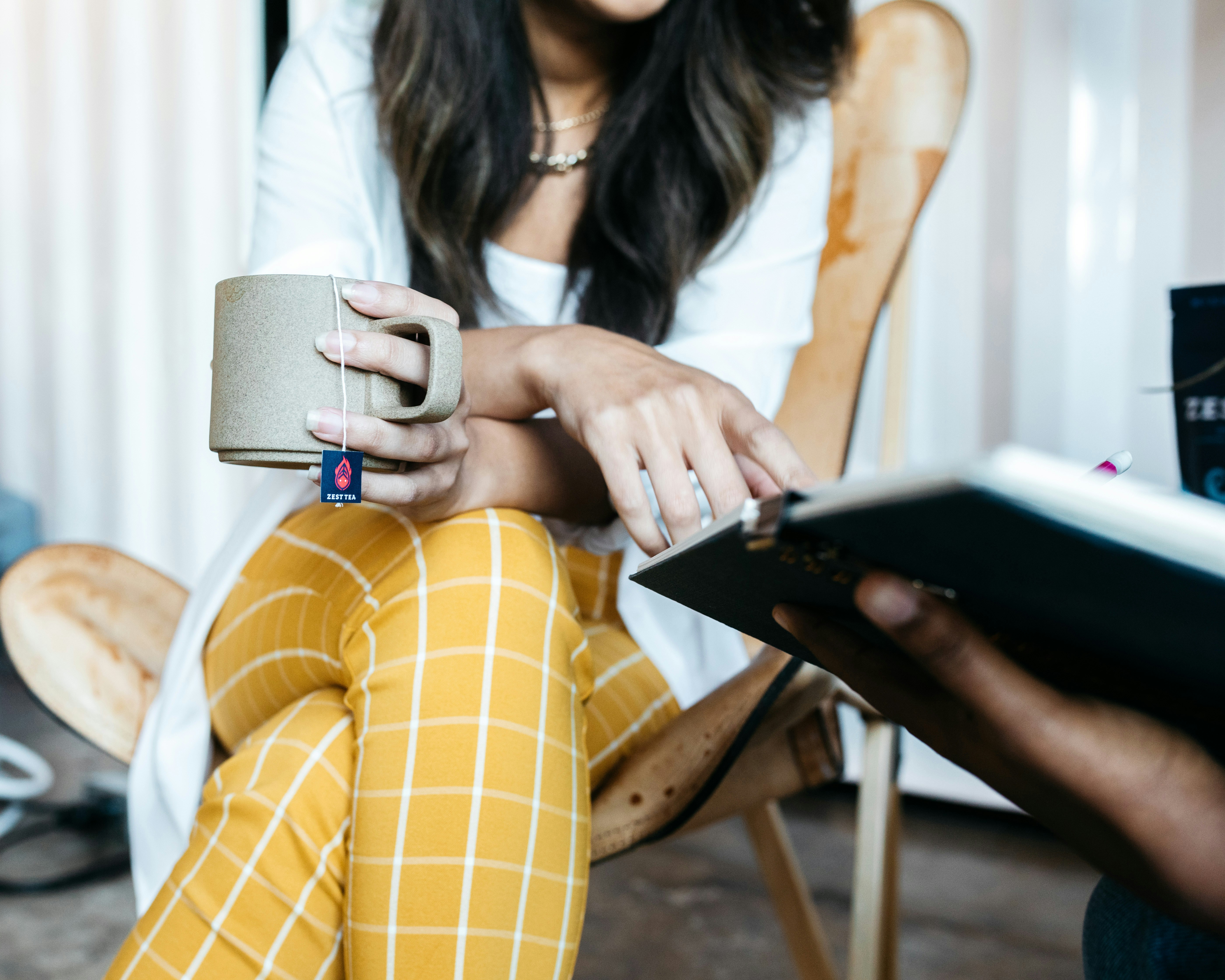 Personal development coaching session