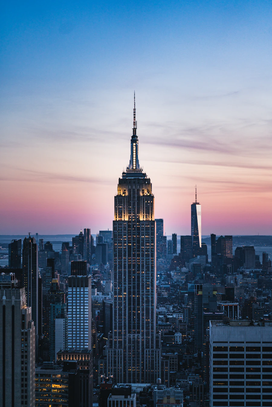 Empire State Building in Manhattan