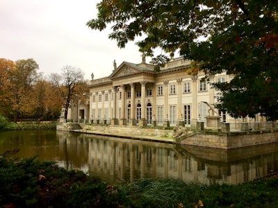 Palace on the Isle - From North-West Side, Poland