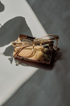 brown and black labeled box