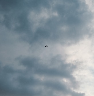 airplane flying in the sky during daytime