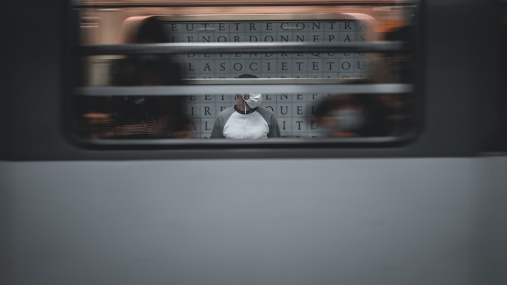 white and black microwave oven