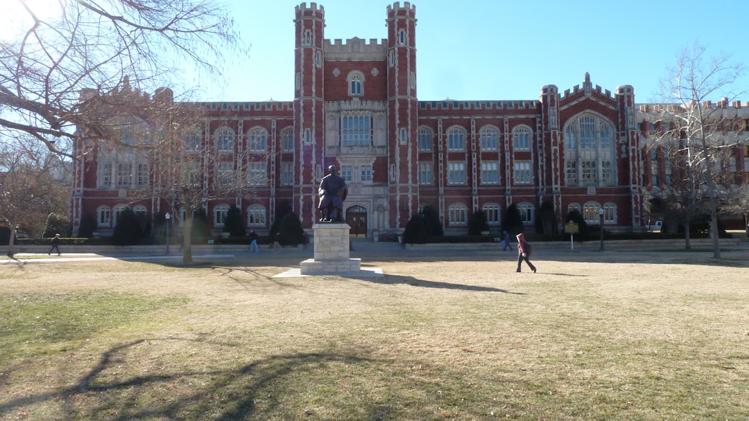 Students walking on a university campus, representing studying in the USA