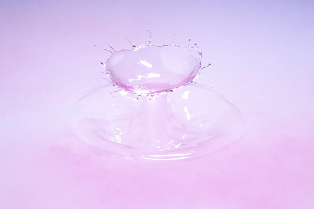 red and white heart shaped water drop