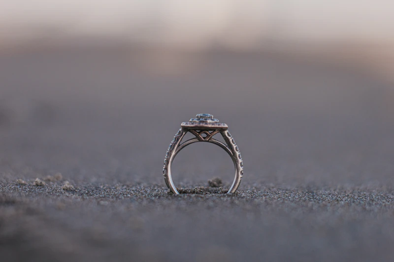 Iced Solitaire Diamond Ring