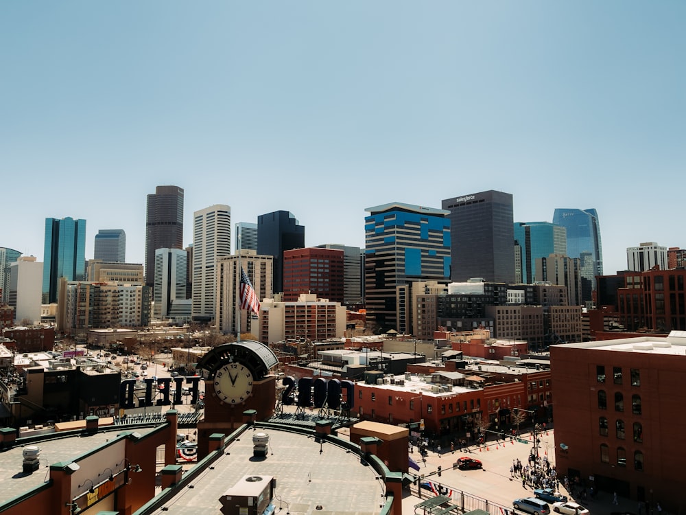 high rise buildings during daytime