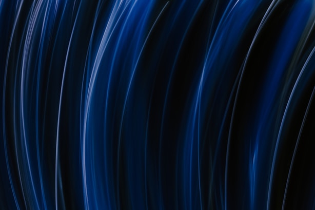 blue and white light illustration
