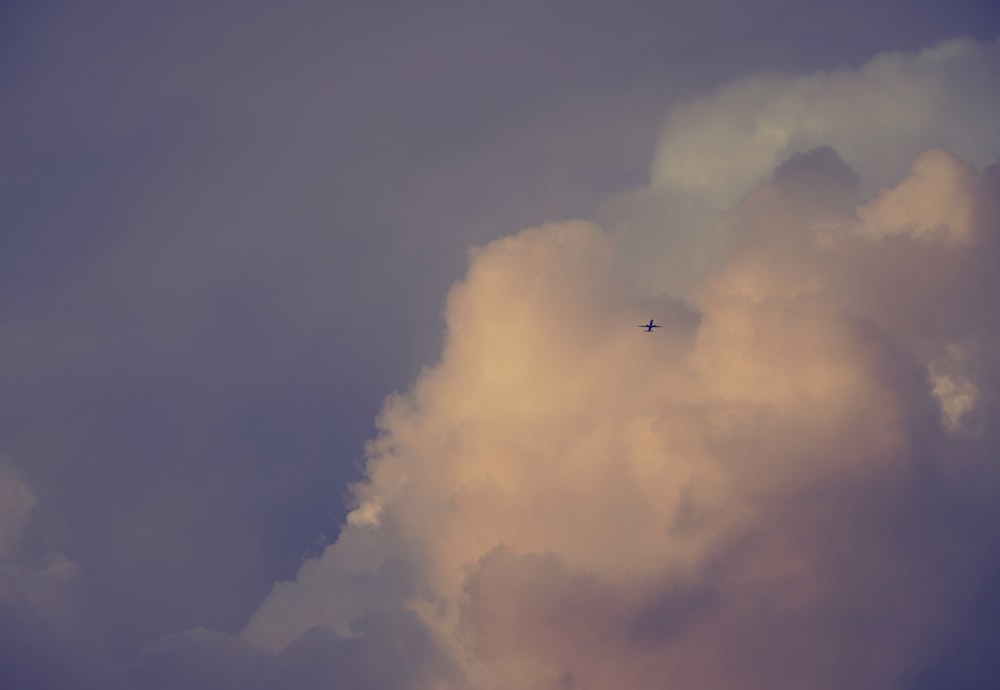 white clouds and blue sky